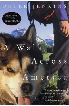 Coperta cărții 'A Walk Across America - Peter Jenkins'
