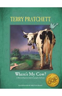 Coperta cărții 'Where's My Cow? - Terry Pratchett'