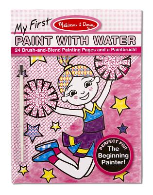 My First Paint with Water (Pink) [With Brushes] - Melissa & Doug