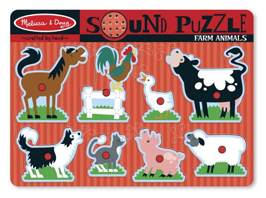 Farm Animals Sound Puzzle [With Battery] - 