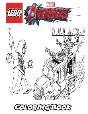 Lego Marvel Avengers Coloring Book: Coloring Book for Kids and Adults, Activity Book with Fun, Easy, and Relaxing Coloring Pages - Alexa Ivazewa
