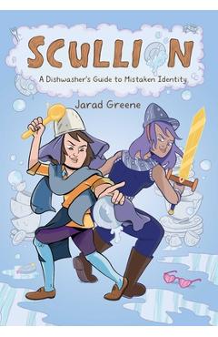 Coperta cărții 'Scullion: A Dishwasher's Guide to Mistaken Identity - Jarad Greene'