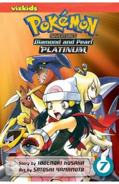 Coperta cărții 'Pok�mon Adventures: Diamond and Pearl/Platinum, Vol. 7 - Hidenori Kusaka'