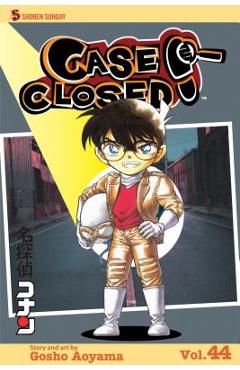 Coperta cărții 'Case Closed, Volume 44 - Gosho Aoyama'