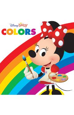 Coperta cărții 'Disney Baby: Colors - Disney Books'