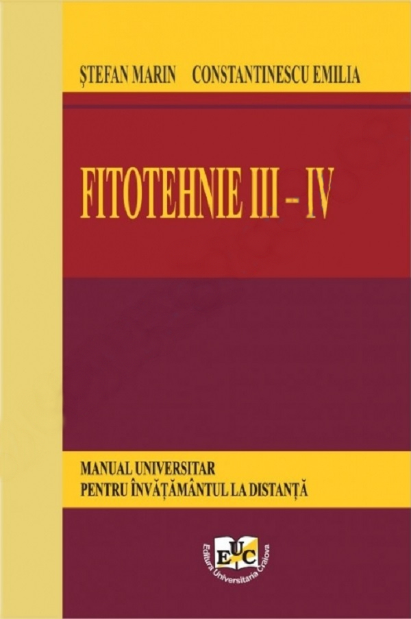 Fitotehnie III-IV - Stefan Marin, Emilia Constantinescu