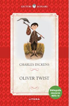 Coperta cărții 'Oliver Twist - Charles Dickens'