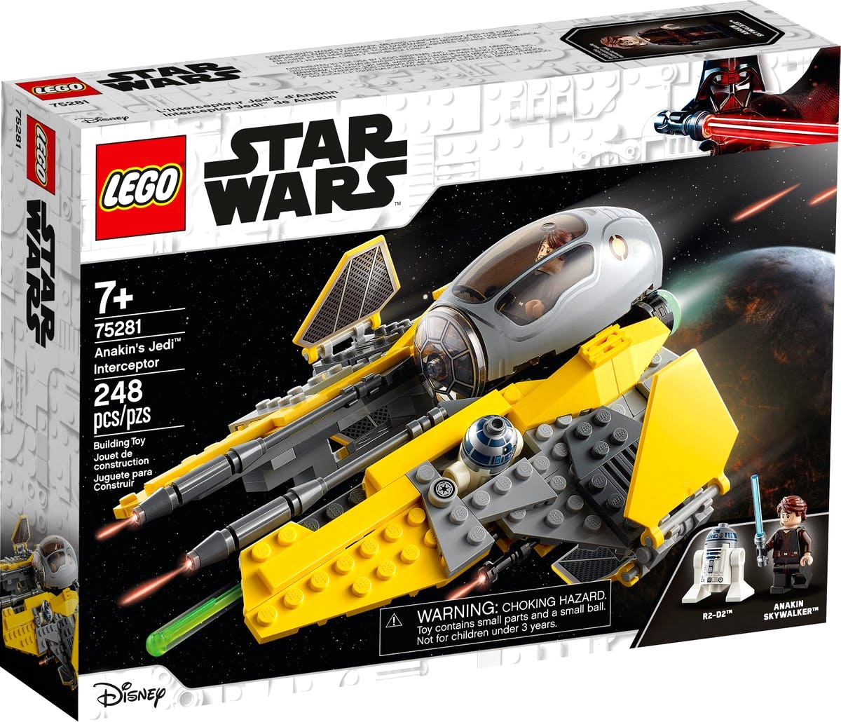 Lego Star Wars. Interceptorul Jedi al lui Anakin