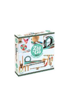 Poza produsului ZigGo Action Reaction. Set de constructie trasee