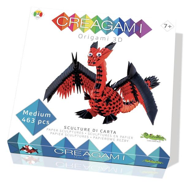 Origami 3D. Creagami: dragon