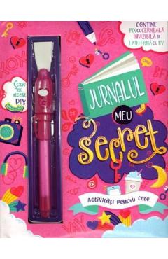 Coperta cărții 'Jurnalul meu secret. Activități pentru fete'