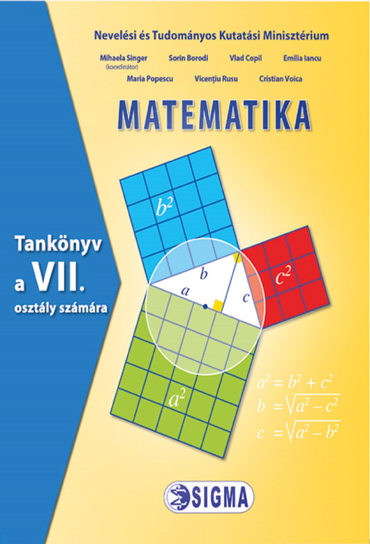 Matematica. Lb. maghiara - Clasa 7 - Manual - Mihaela Singer