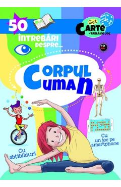 Coperta cărții '50 întrebări despre... Corpul uman'