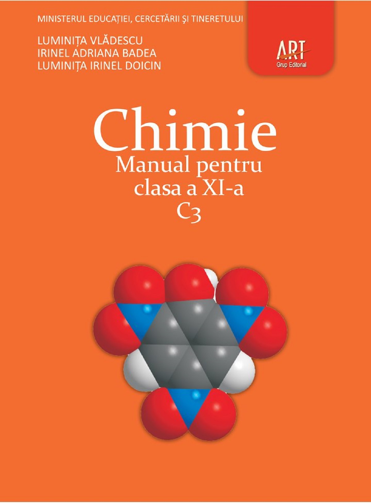 Chimie C3 - Clasa 11 - Manual - Luminita Vladescu, Irinel Adriana Badea