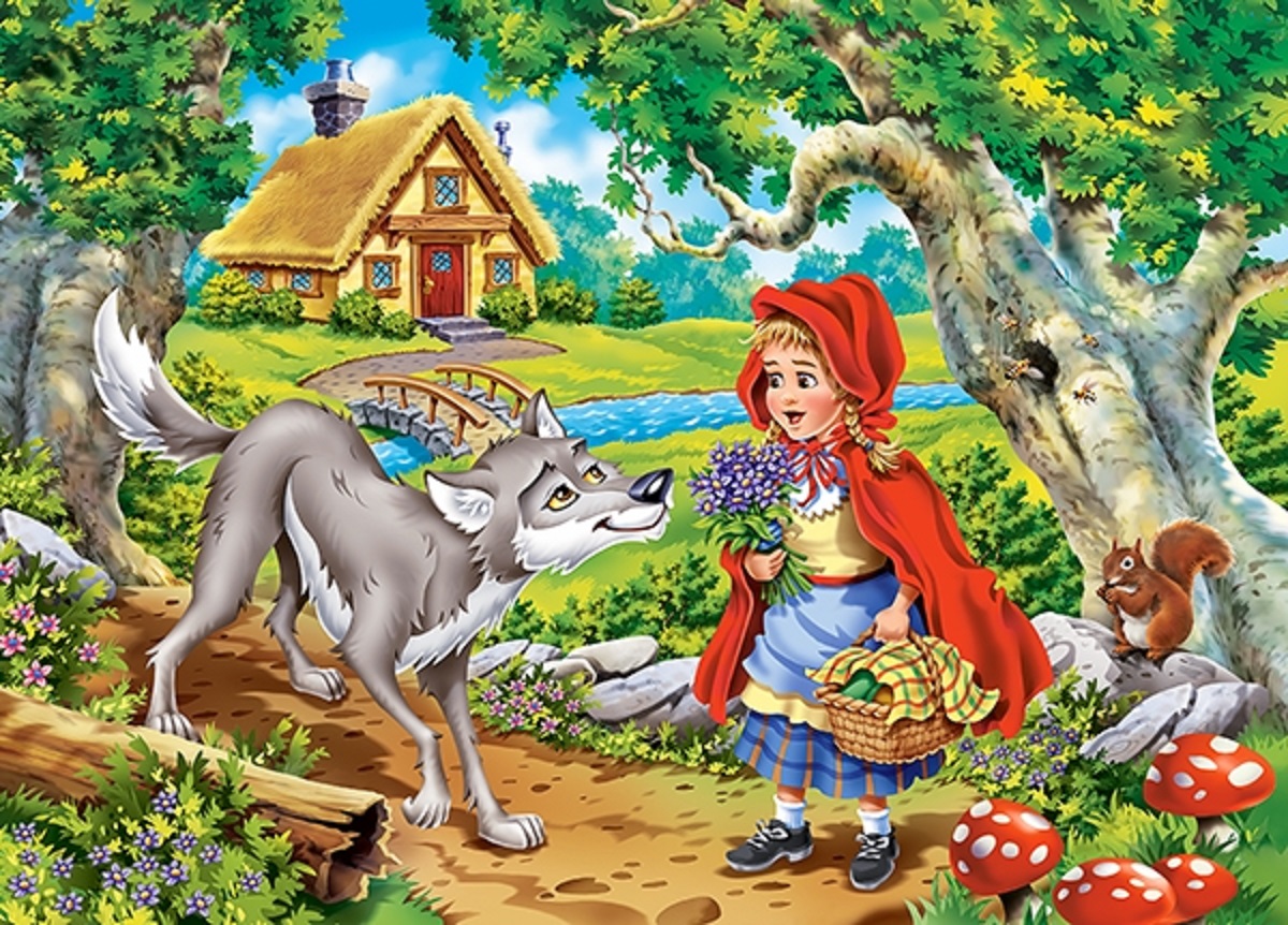 Puzzle 60. Little Red Riding Hood