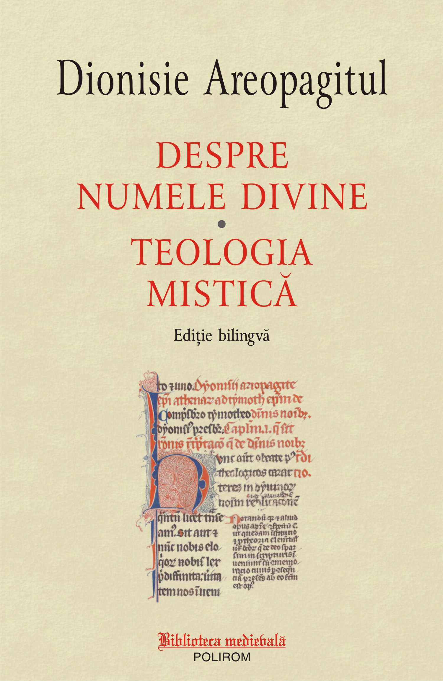 eBook Despre numele divine. Teologia mistica - Dionisie Areopagitul