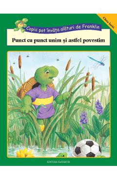 Poza produsului Punct cu punct unim si astfel povestim. Copiii pot invata alaturi de Franklin