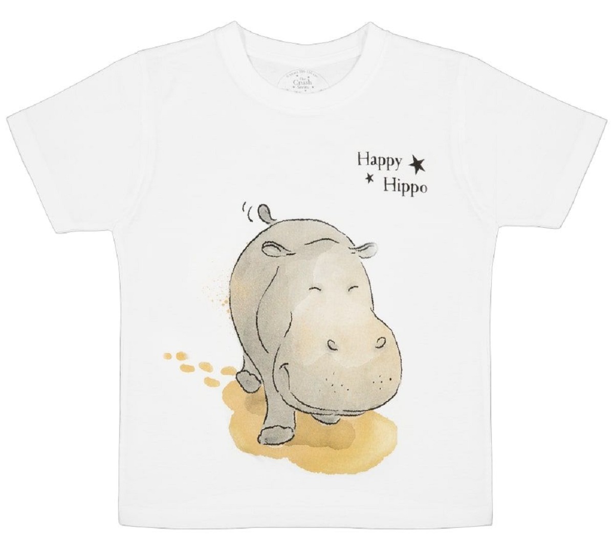 Tricou Hipopotam. Happy Hippo - 2 ani