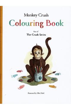 Poza produsului Monkey Crush. Colouring Book - Silke Diehl
