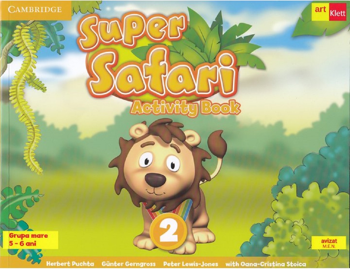 Super Safari 2. Activity Book. Limba engleza - Grupa mare + CD - Herbert Puchta