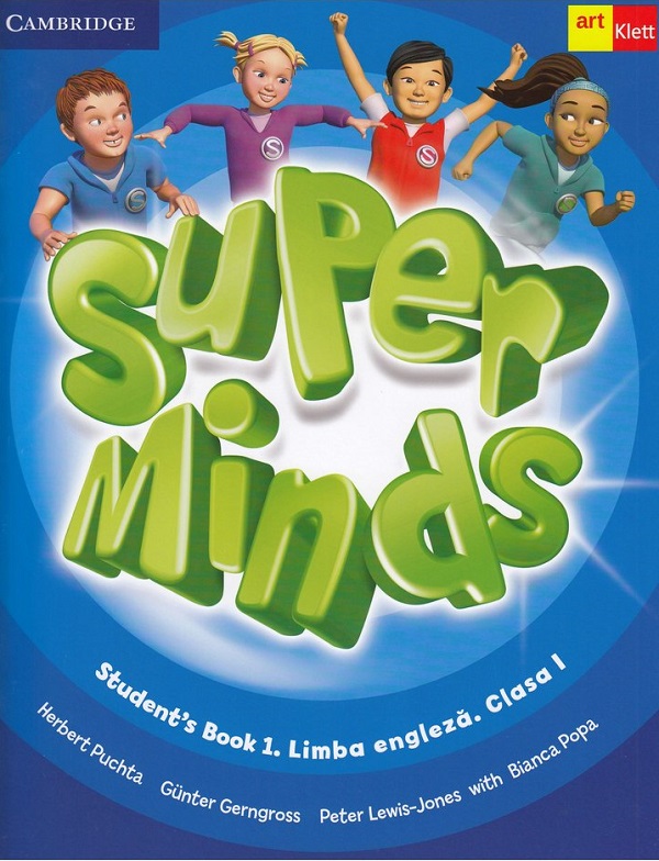 Super Minds. Limba engleza - Clasa 1 - Student's book 1 + 2CD - Herbert Puchta