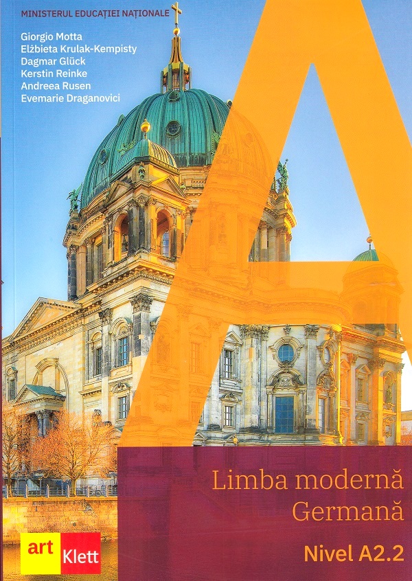 Limba moderna germana. Nivel A2.2 - Clasele 7 si 8 - Manual - Giorgio Motta