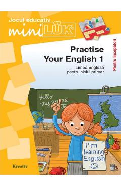Coperta cărții 'Mini Luk. Practise Your English 1'
