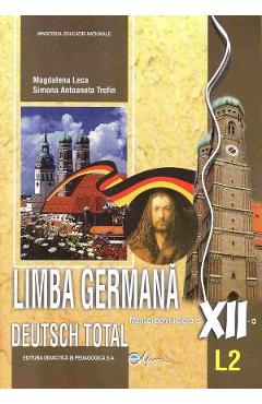 Poza produsului Limba germana L2. Deutsch total - Clasa 12 - Manual - Magdalena Leca