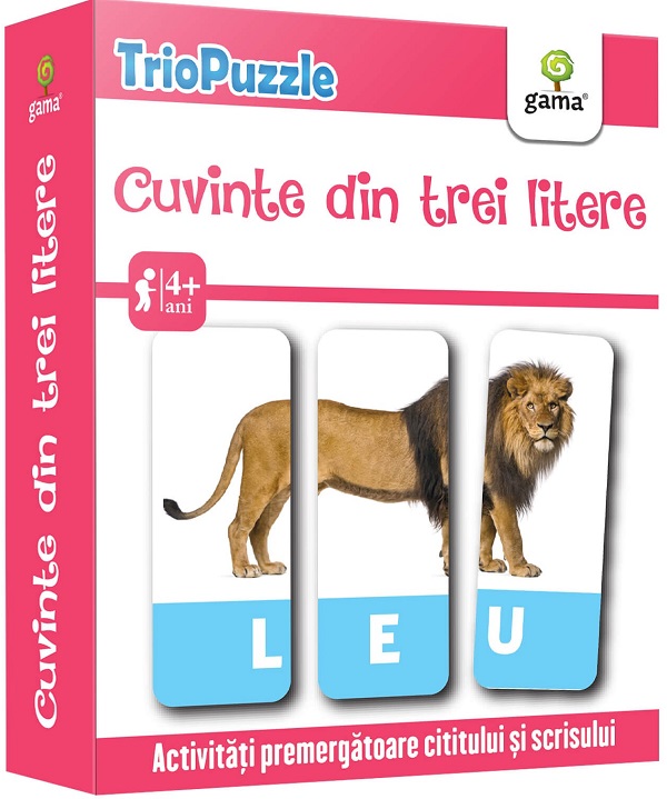 TrioPuzzle: Cuvinte din trei litere 4 ani+