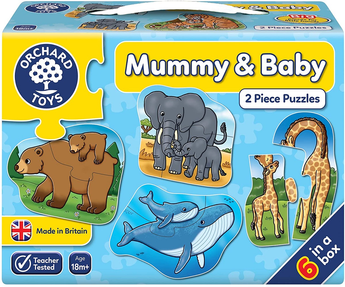 Puzzle Mummy and Baby. Mama si copilul