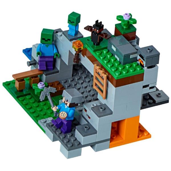 Lego Minecraft. Pestera cu zombi