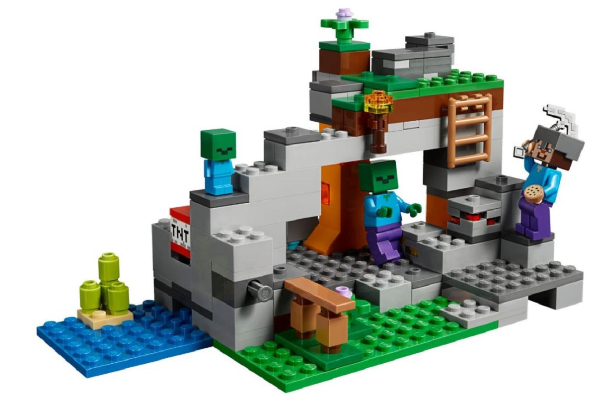 Lego Minecraft. Pestera cu zombi