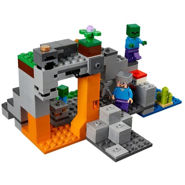 Lego Minecraft. Pestera cu zombi