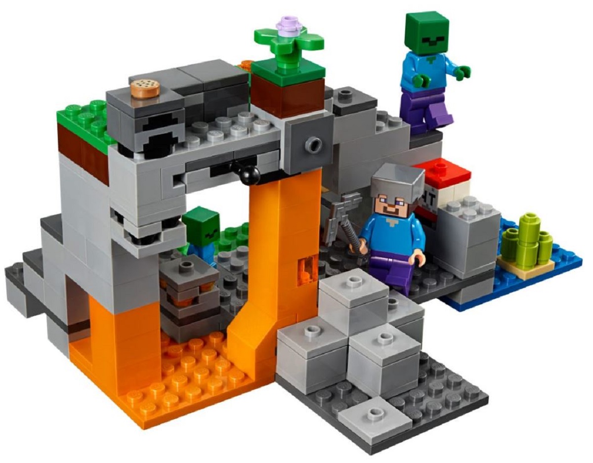 Lego Minecraft. Pestera cu zombi