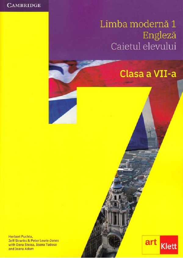 Limba engleza - Clasa 7 - Think Workbook + CD. Caiet - Herbert Puchta
