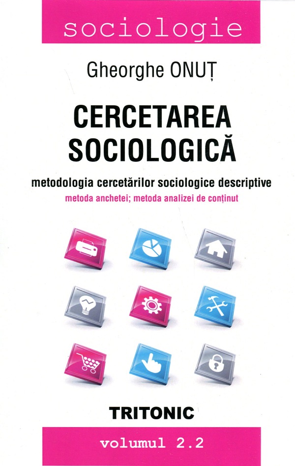 Cercetarea sociologica Vol 2.2 - Gheorghe Onut