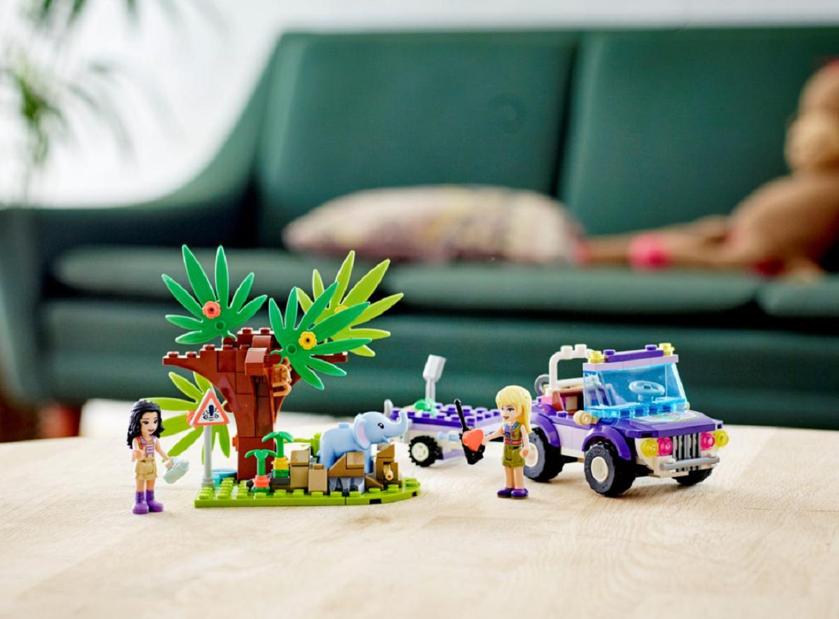 Lego Friends. Salvarea puiului de elefant din jungla