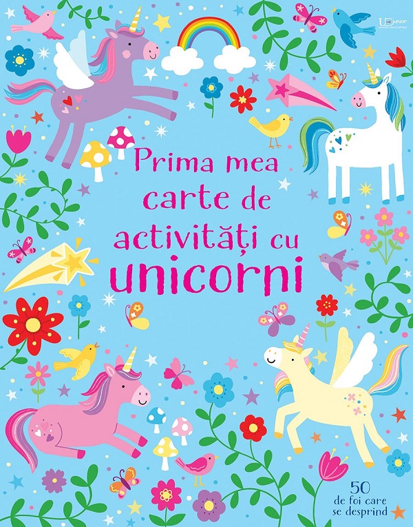 Prima mea carte de activitati cu unicorni