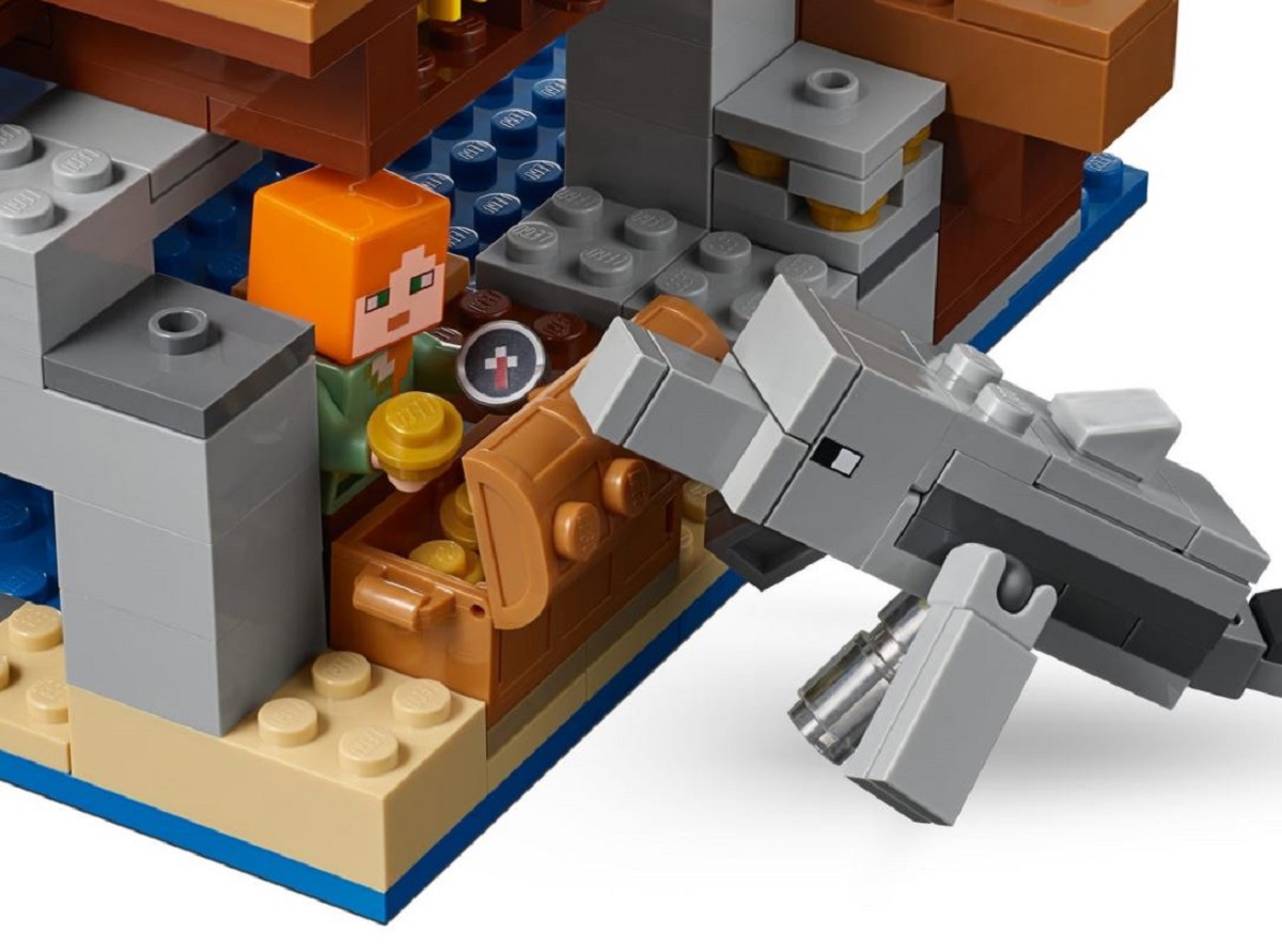 Lego Minecraft. Aventura corabiei de pirati