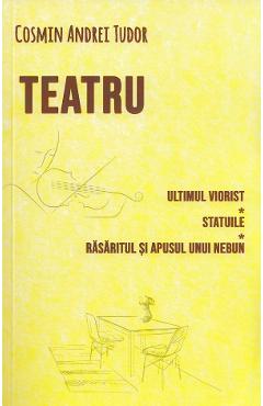 Poza produsului Teatru: Ultimul viorist. Statuile. Rasaritul si apusul unui nebun - Cosmin Andrei Tudor
