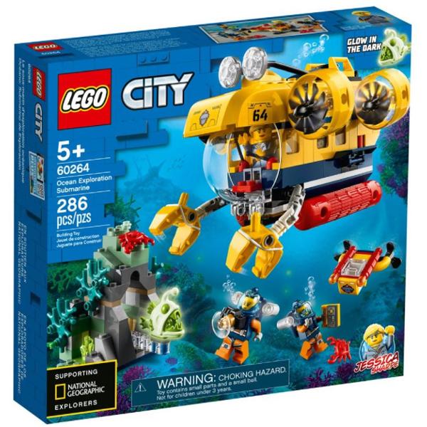 Lego City. Submarin de explorare a oceanului
