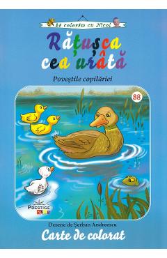 Poza produsului Ratusca cea urata. Povestile copilariei - Carte de colorat