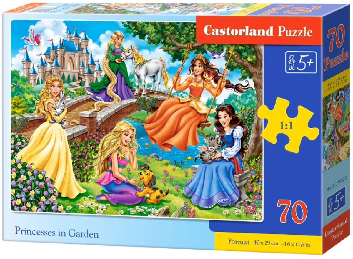 Puzzle 70. Princesses in Garden