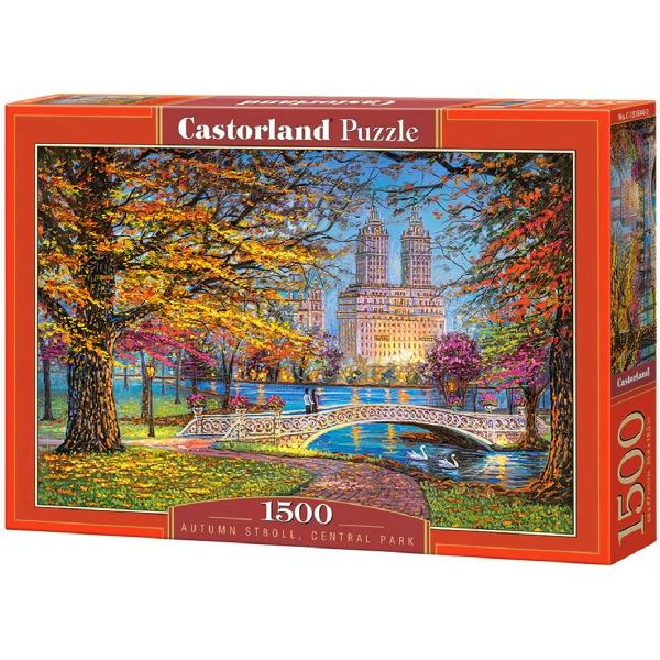 Puzzle 1500. Autumn Stroll Central Park