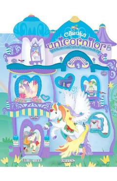 Coperta cărții 'Căsuța unicornilor. Mov'