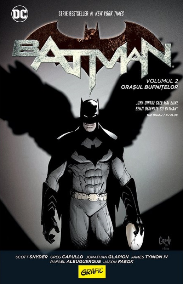Batman Vol.2: Orasul bufnitelor - Scott Snyder, Greg Capullo