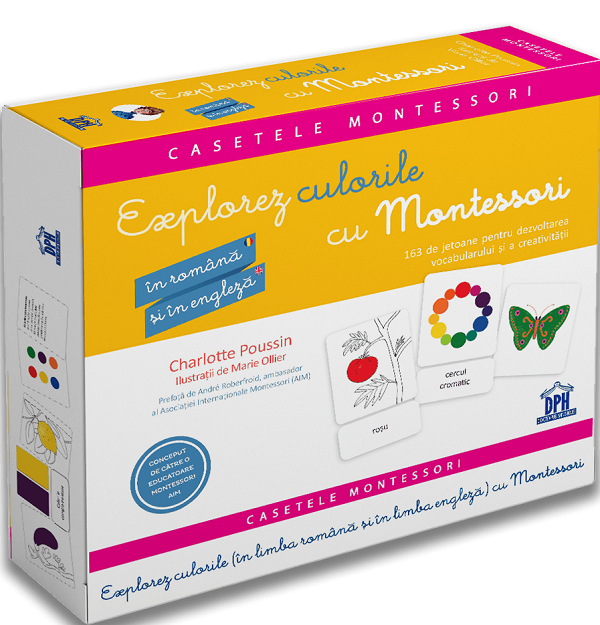 Explorez culorile cu Montessori. 163 de jetoane - Charlotte Poussin, Marie Ollier
