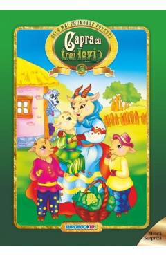 Poza produsului Capra cu trei iezi. Cele mai frumoase povesti