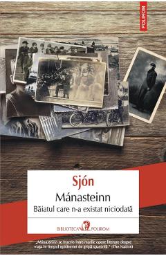 Coperta cărții 'Manasteinn. Baiatul care n-a existat niciodata - Sjon'