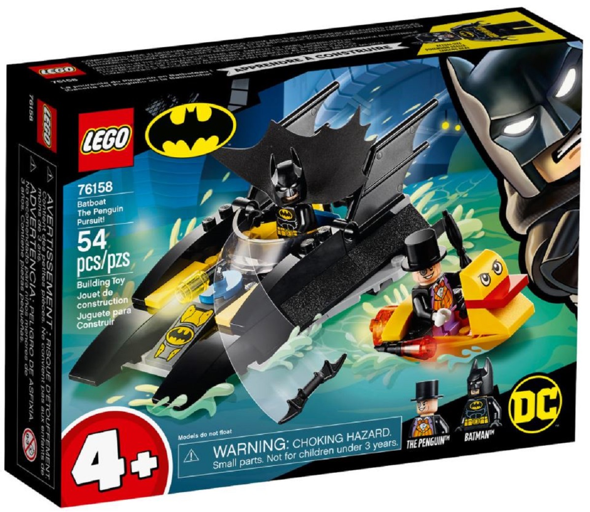 Lego Super Heroes. Urmarirea Pinguinului cu Batboat!